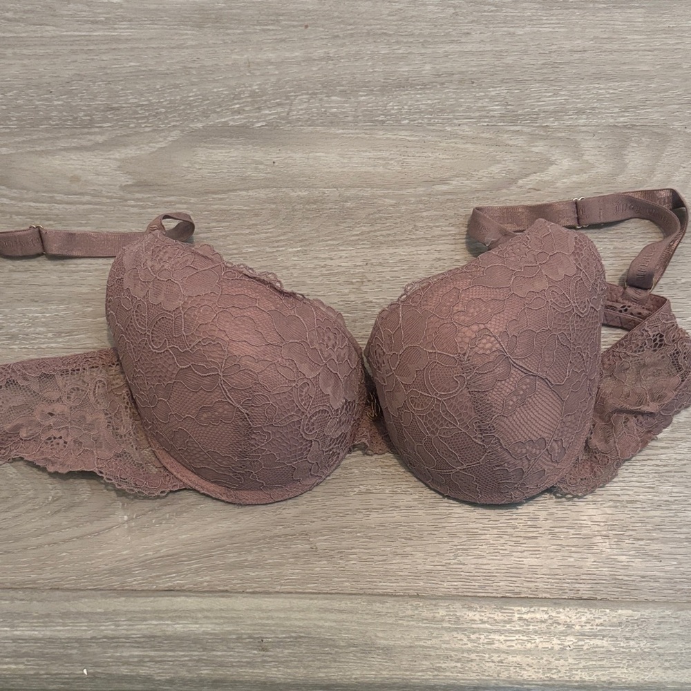 Juicy Couture Lace Bra in Dusty Rose